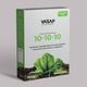 FERTILIZANTE MINERAL MISTO ADUBO 10-10-10 CX 800G
