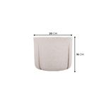 KIT DE 2 VASOS KARAJÁ E REGADOR FLUA BRANCO MÁRMORE 4687