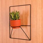 SUPORTE DE PAREDE MILÃO PRETO