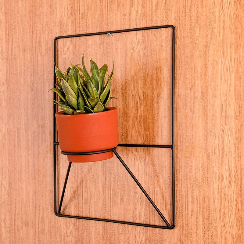 SUPORTE DE PAREDE MILÃO PRETO