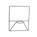 SUPORTE DE PAREDE MILÃO PRETO 4206