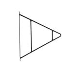 SUPORTE DE PAREDE MADRID PRETO 4193