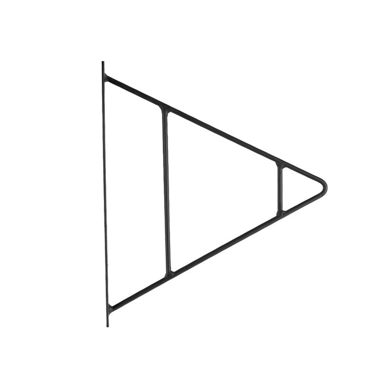 SUPORTE DE PAREDE MADRID PRETO 4193