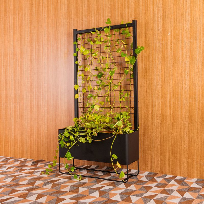 SUPORTE TRELIÇA AMAZÔNIA PRETO - Vasap Design