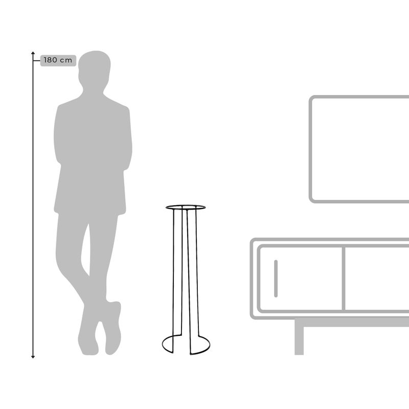 SUPORTE BARILOCHE ALTO - 90X30CM 4899