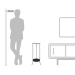 SUPORTE DUPLO PRETO 5095