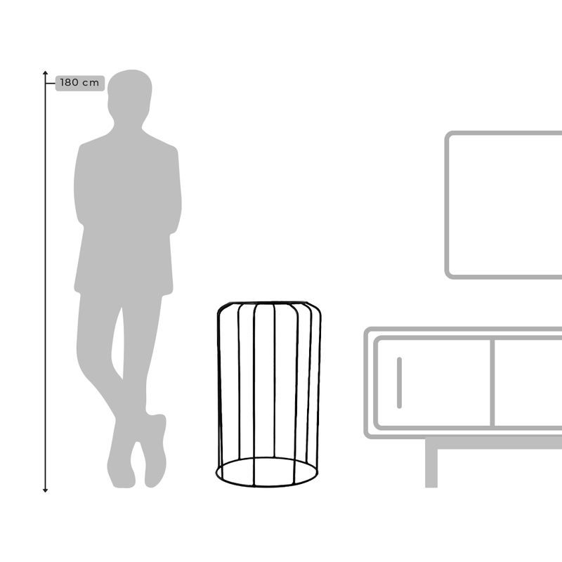 SUPORTE TÓKIO ALTO - 80X30 CM 5116