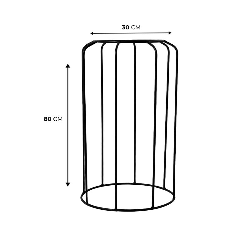 SUPORTE TÓKIO ALTO - 80X30 CM 5115