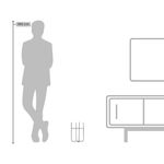 SUPORTE  TORONTO BAIXO - 30X25CM 5129