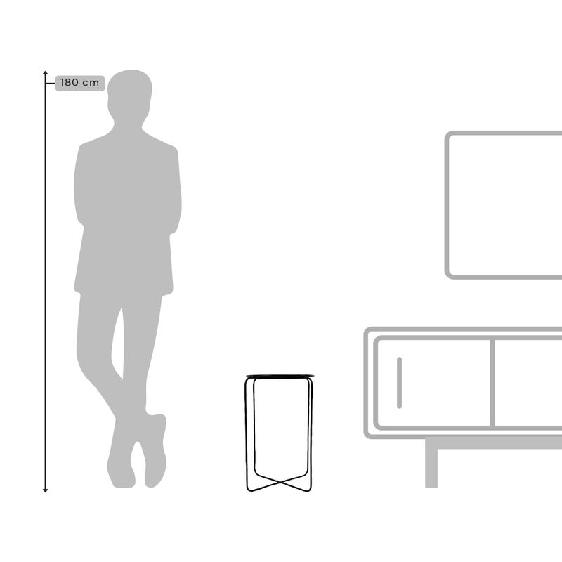 SUPORTE DUBAI MÉDIO - 50X30CM 5132