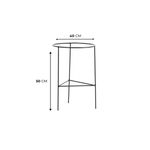 SUPORTE COSMOS 31 MÉDIO PRETO 5140