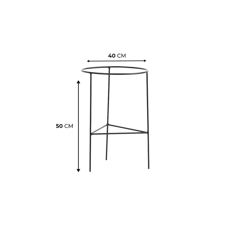 SUPORTE COSMOS 31 MÉDIO PRETO 5140