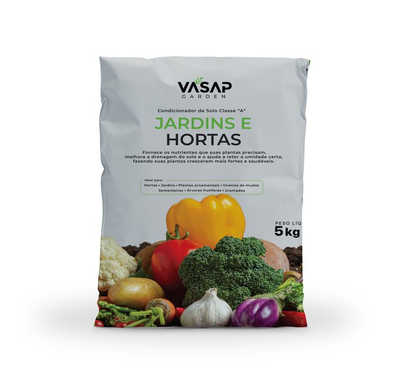 CONDICIONADOR DE SOLO CLASSE ''A'' JARDINS E HORTAS 5KG