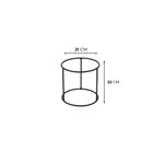 SUPORTE VERSA 20 BAIXO PRETO 5197