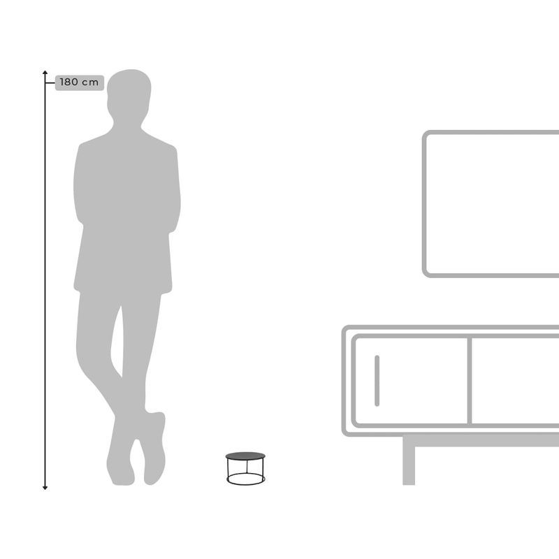 SUPORTE VERSA 25 BAIXO COM TAMPO PRETO 5212