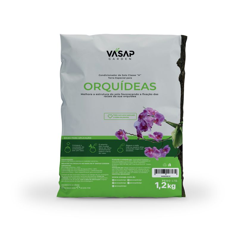 CONDICIONADOR DE SOLO CLASSE ''A'' ORQUÍDEAS 1,2KG