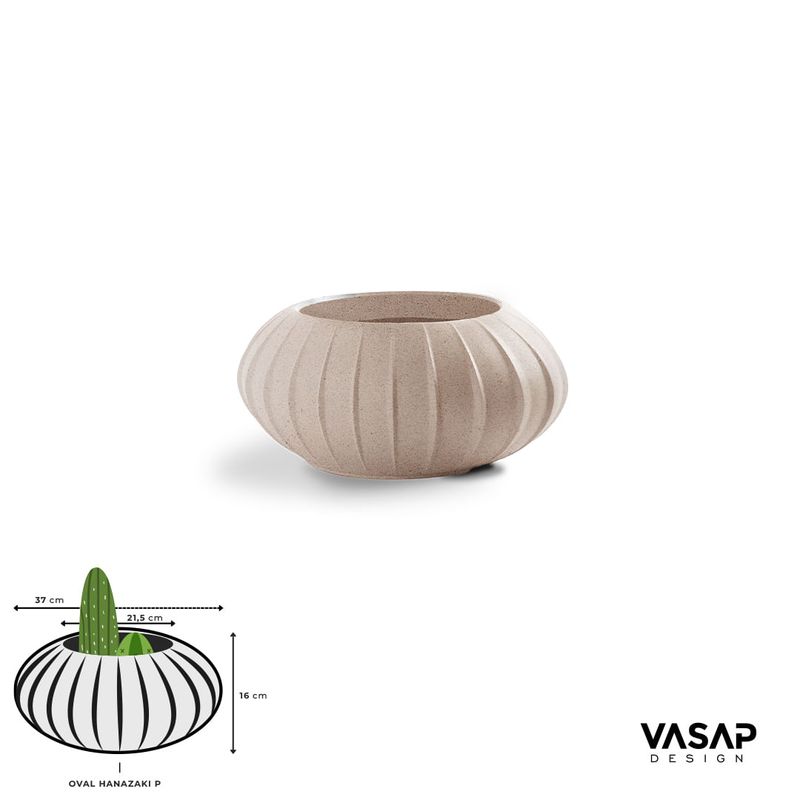 OVAL HANAZAKI P - Vasap Design