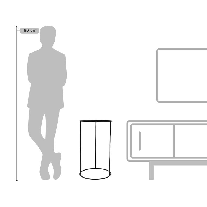 SUPORTE VERSA 35 ALTO PRETO 5236