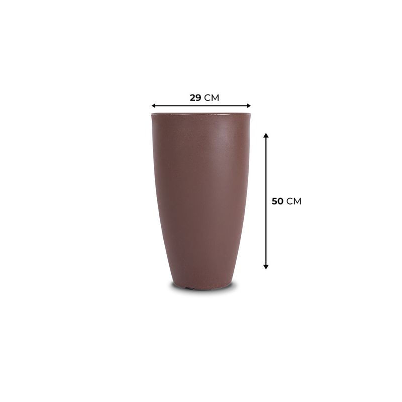 KIT DE 3 VASOS VIETNAMITAS ARGILA 5668