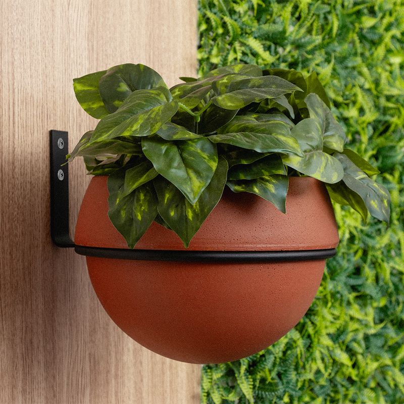 COSMOS 15 TERRACOTA + SUPORTE DE PAREDE