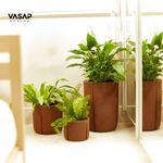 KIT DE 3 VASOS KARAJÁ ARGILA