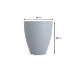 KIT DE 3 VASOS VIETNAMITA COM PRATOS 3079