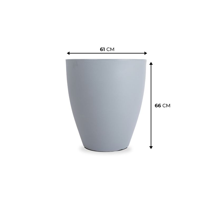 KIT DE 3 VASOS VIETNAMITA COM PRATOS 3079