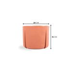 KIT DE 5 VASOS KARAJÁ TERRACOTA E CINZA 2696