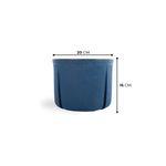 KIT DE 2 VASOS KARAJÁ E REGADOR FLUA AZUL MACAÚBA 4691