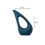 KIT DE 2 VASOS KARAJÁ E REGADOR FLUA AZUL MACAÚBA 4694