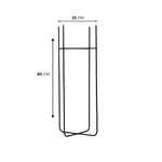 SUPORTE TORONTO ALTO - 80X25CM 5126