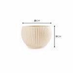 KIT DE 3 VASOS RITMO AREIA 6196
