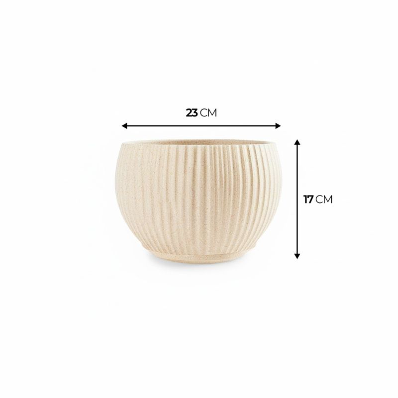 KIT DE 3 VASOS RITMO AREIA 6196