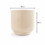 KIT DE 3 VASOS RITMO AREIA 6194