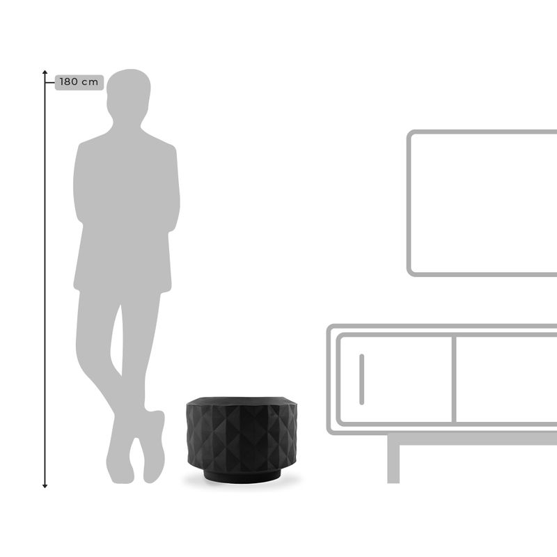 VASO RECONCAVO 38 PRETO ABSOLUTO 5757
