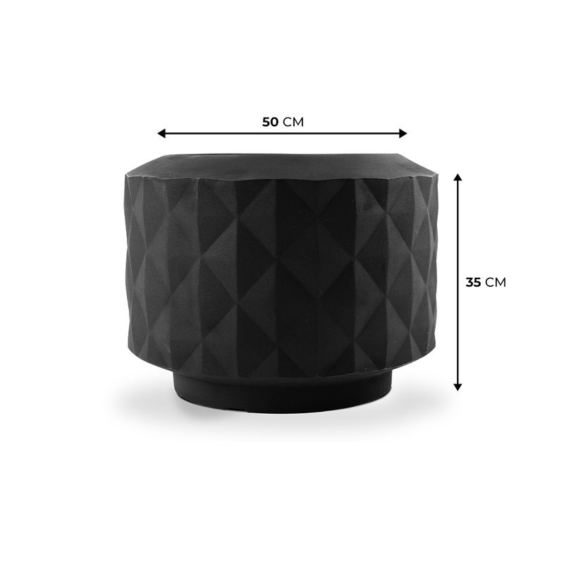 VASO RECONCAVO 38 PRETO ABSOLUTO 5756