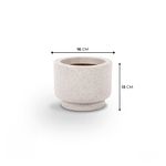 VASO CUMBUCA ALO PP BRANCO MARMORE 4535