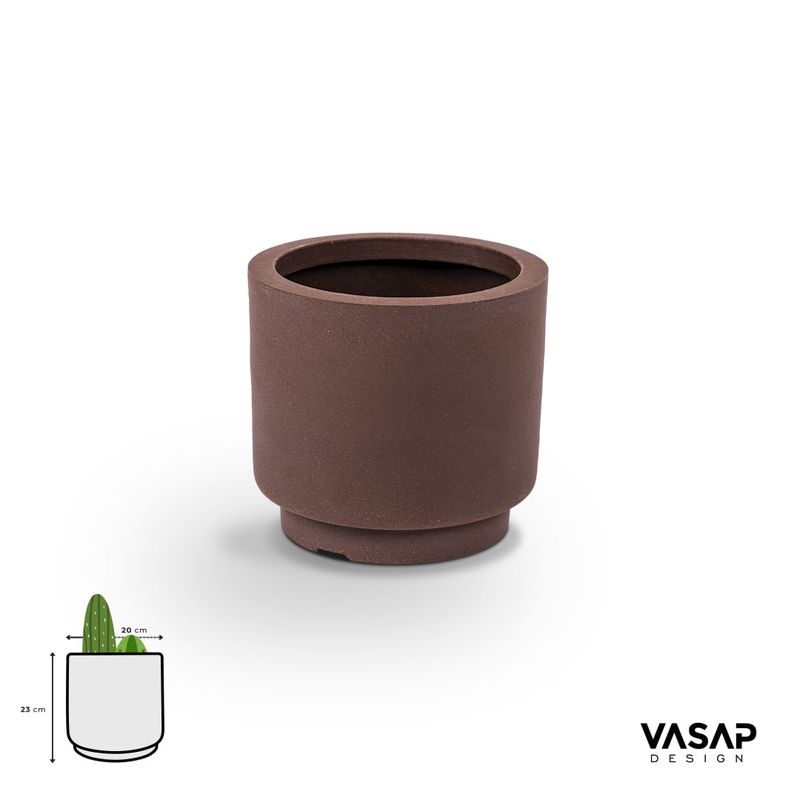 VASO CUMBUCA ALO P ARGILA 1122