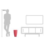 VASO VIETNAMITA 50 VERMELHO 1446