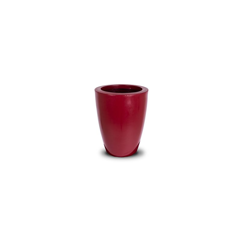 VASO VIETNAMITA 31 VERMELHO COM BRILHO 1520