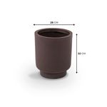 VASO CUMBUCA ALO M ARGILA 2690