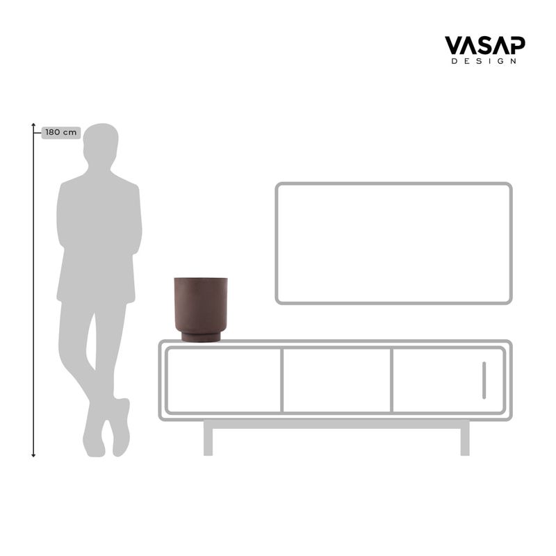 VASO CUMBUCA ALO M ARGILA 665