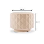 KIT DE 3 VASOS RECÔNCAVO AREIA 6462