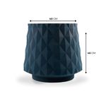 KIT DE 3 VASOS RECÔNCAVO AZUL MACAÚBA 6464