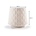 KIT DE 3 VASOS RECÔNCAVO BRANCO MÁRMORE 6465