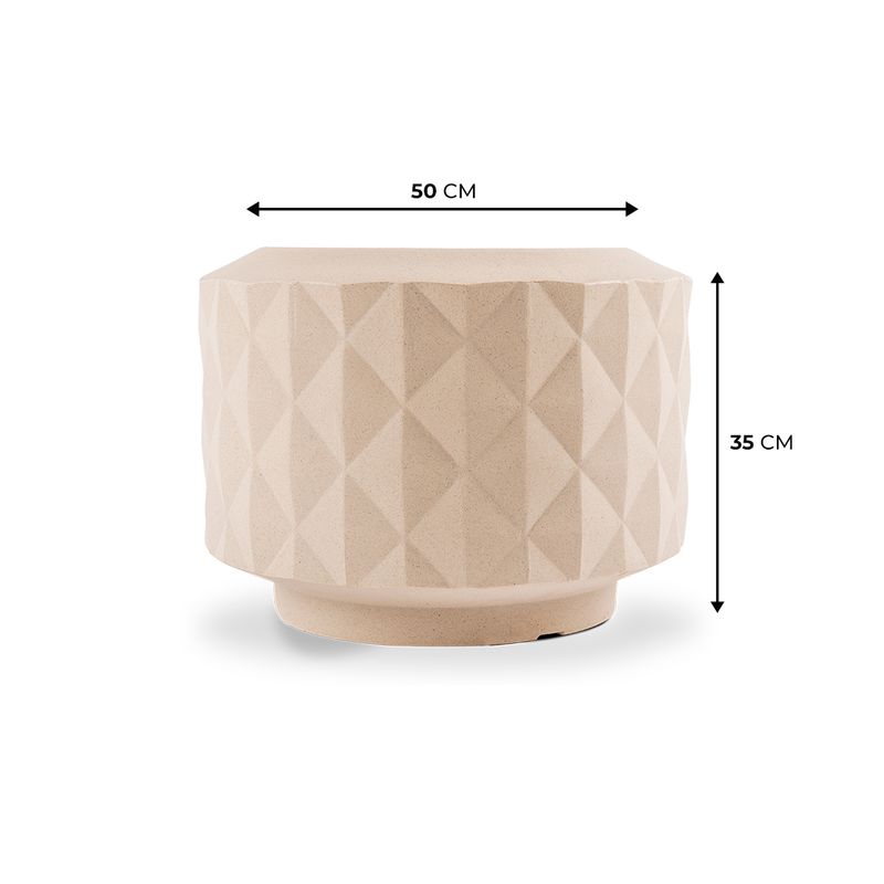 KIT DE 5 VASOS RECÔNCAVO AREIA 6493
