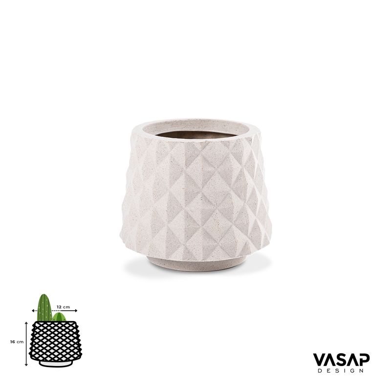KIT DE 5 VASOS RECÔNCAVO AREIA 6496