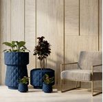 KIT DE 5 VASOS RECÔNCAVO AZUL MACAÚBA