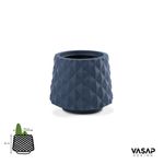 KIT DE 5 VASOS RECÔNCAVO AZUL MACAÚBA 6492