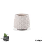 KIT DE 5 VASOS RECÔNCAVO BRANCO MÁRMORE 6488